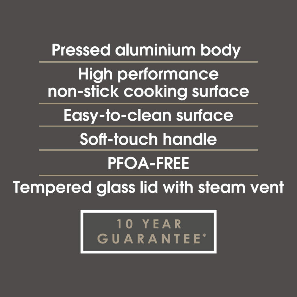 Salter Olympus 16 & 20 Cm Saucepan Set – Gold