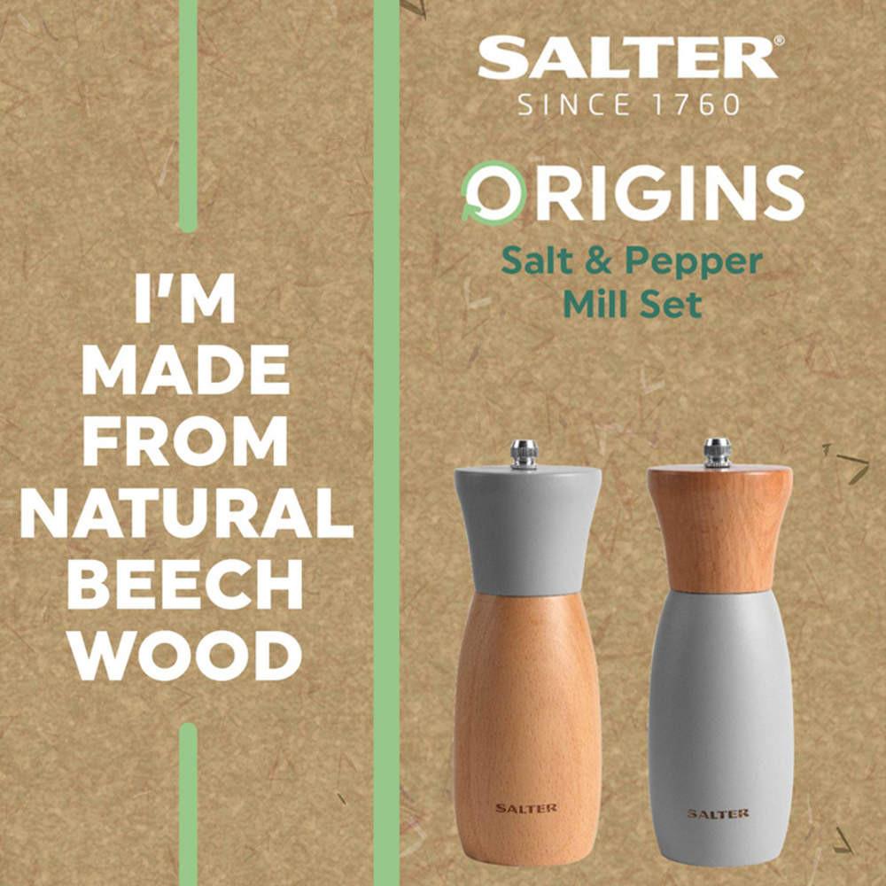 Salter Origins Salt & Pepper Mills