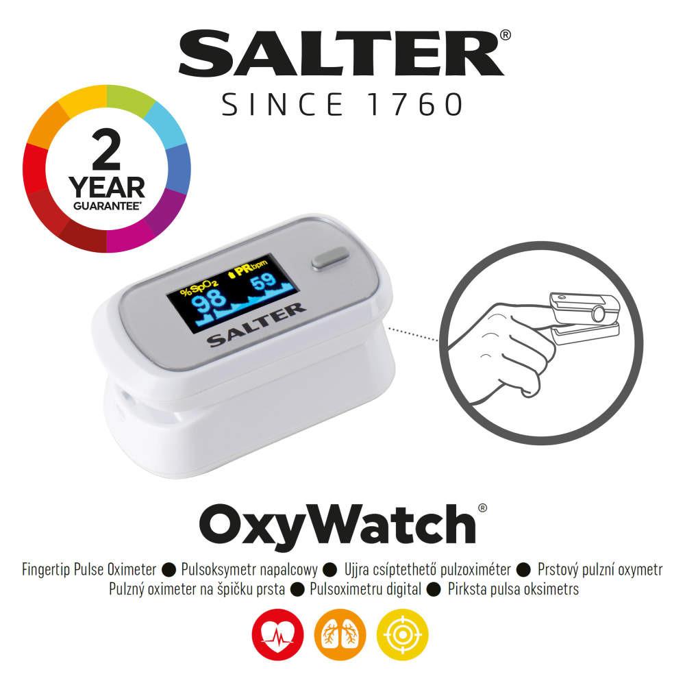 Salter OxyWatch Fingertip Pulse Oximeter