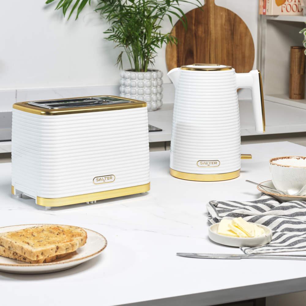 Salter Palermo 2-Slice Toaster - White