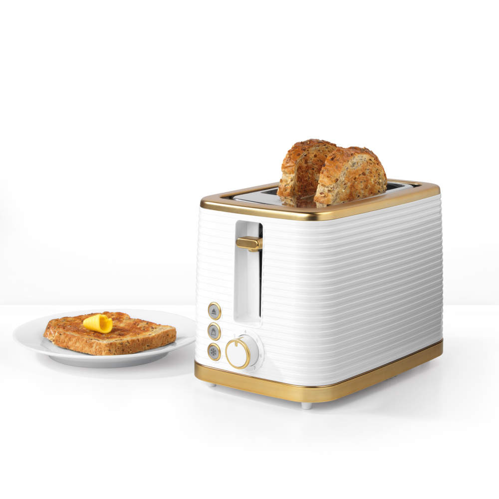 Salter Palermo Kettle & 2-Slice Toaster Set - White