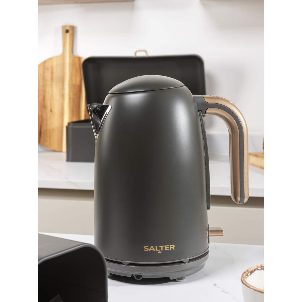 Salter Pebble 1.7L Kettle – Charcoal