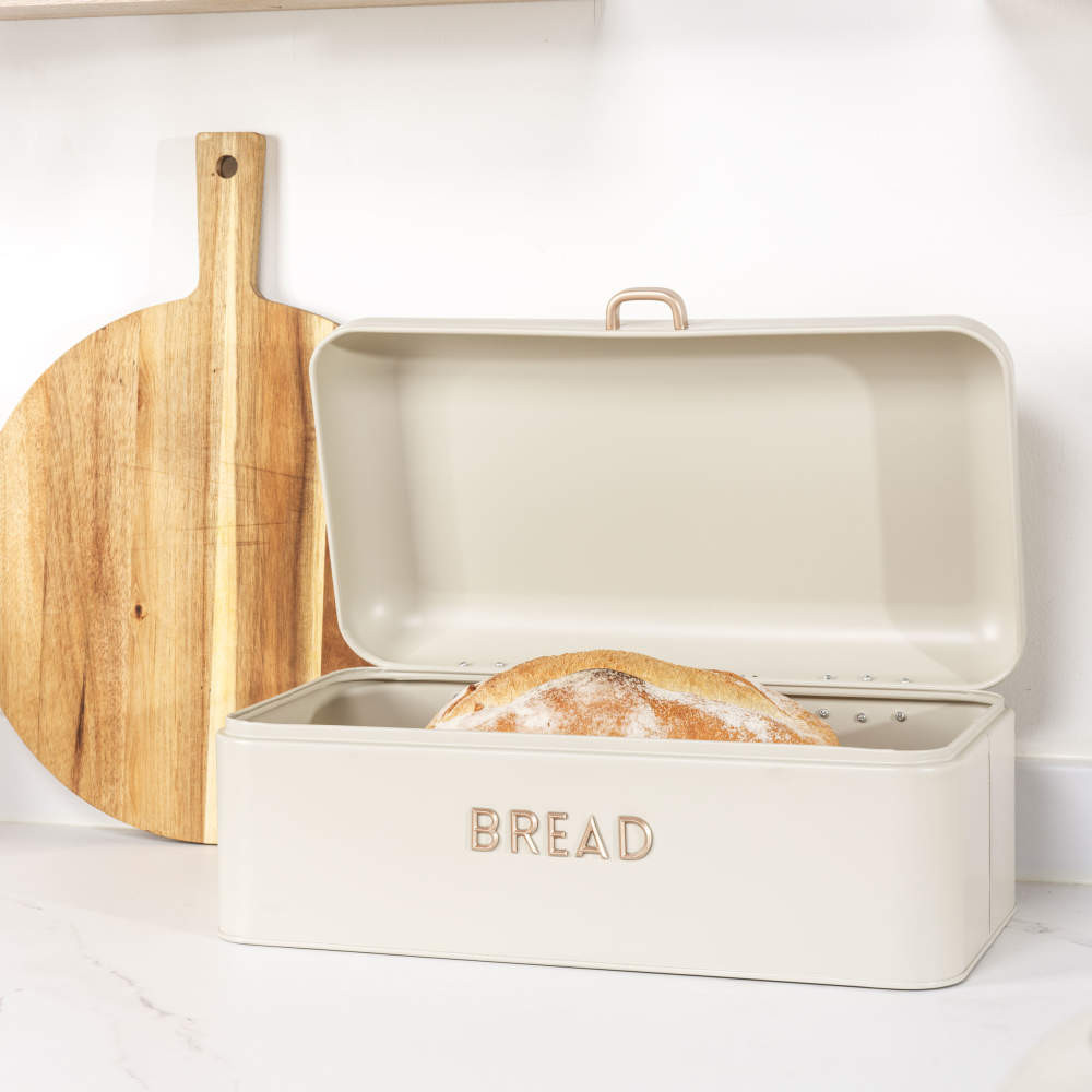 Salter Pebble Bread Bin - Stone