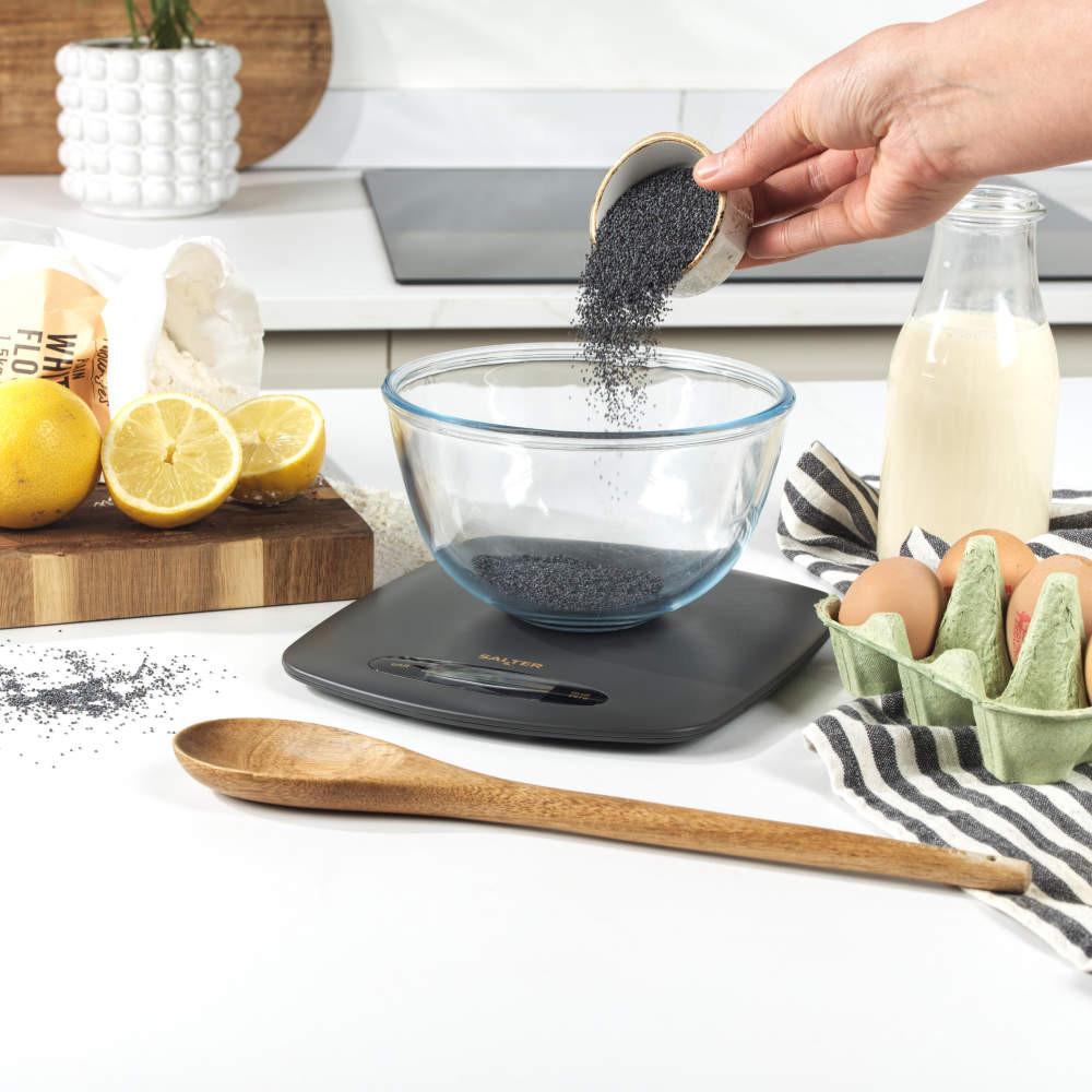 Salter Pebble Digital Kitchen Scale – Grey