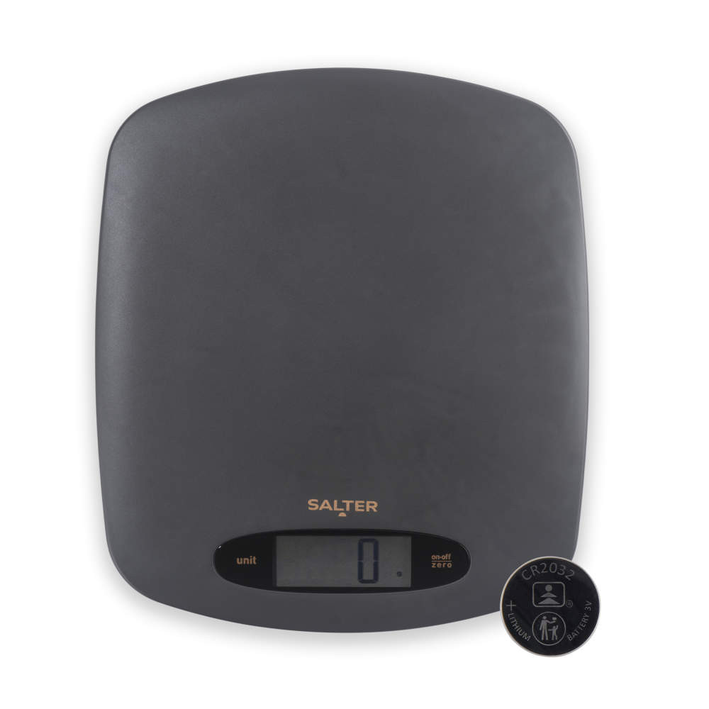salter Pebble Digital Kitchen Scale – Grey