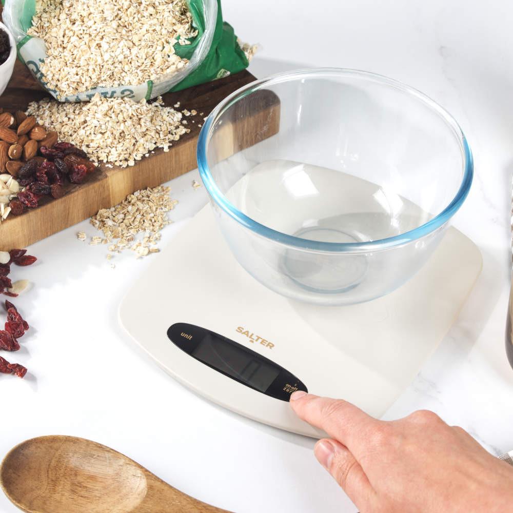 Salter Pebble Digital Kitchen Scale – Stone