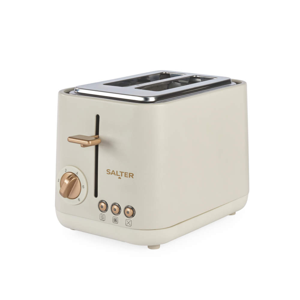 Salter Pebble Kettle & 2-Slice Toaster Set - Stone