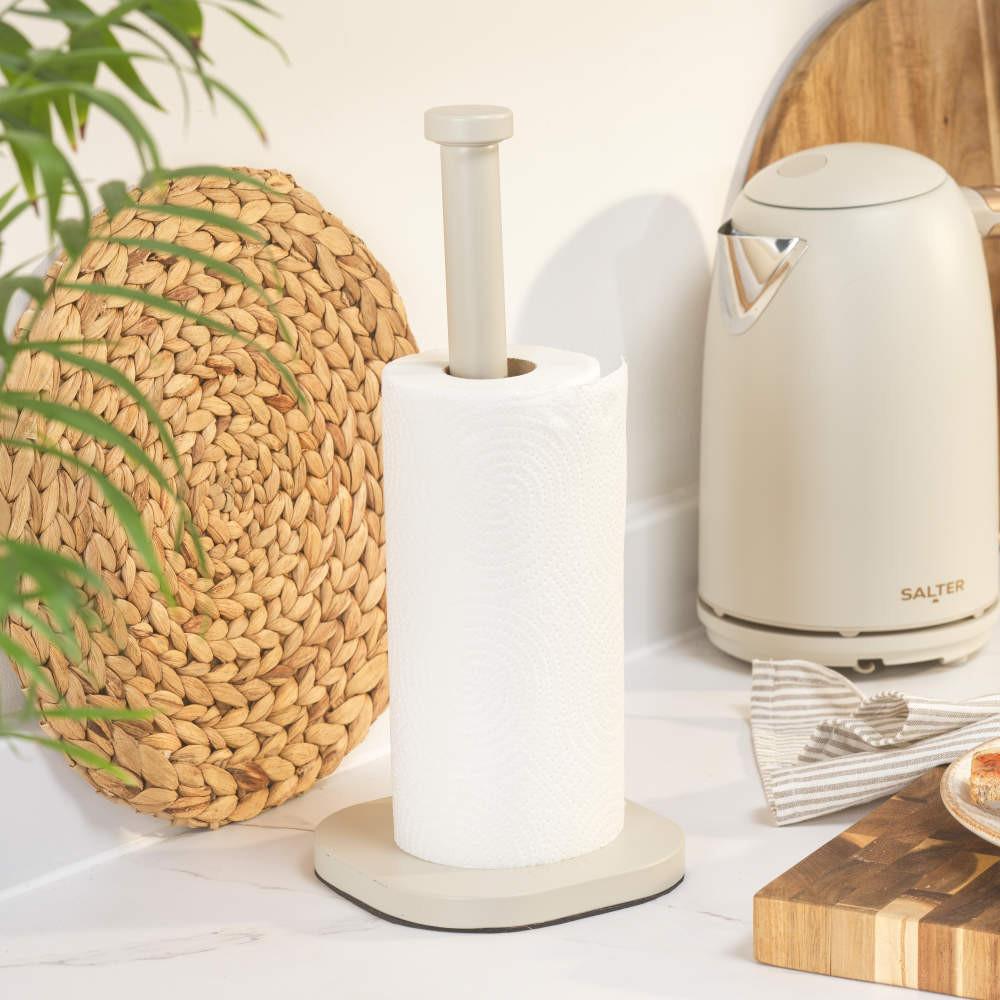 Salter Pebble Kitchen Roll Holder – Stone