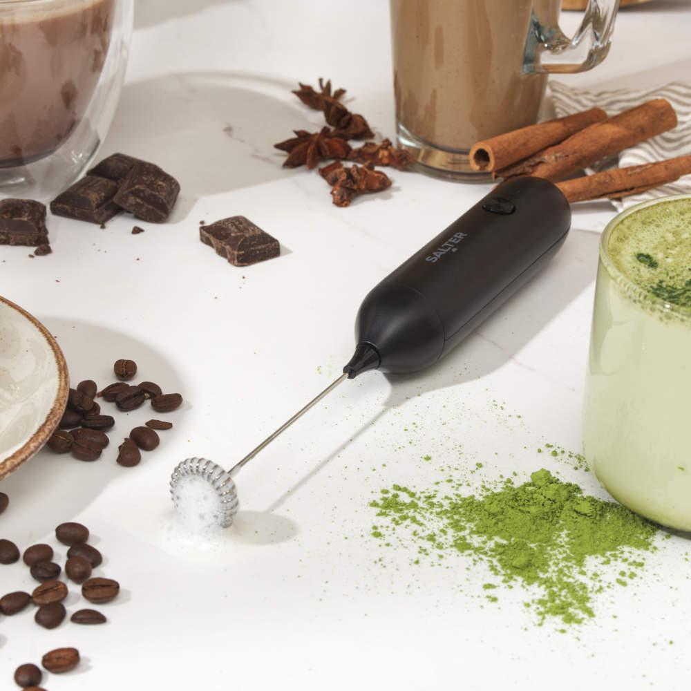 Salter Rechargeable Milk Frother – Black