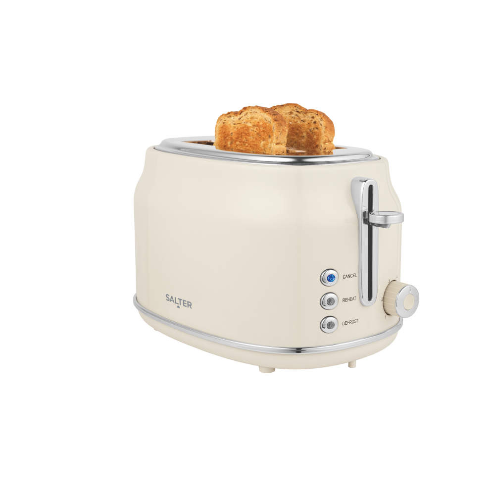 salter Retro 2-Slice Toaster - Cream