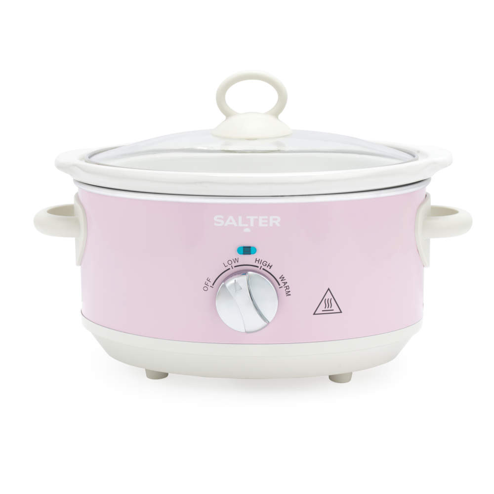 salter Retro 3.5L Slow Cooker – Pink