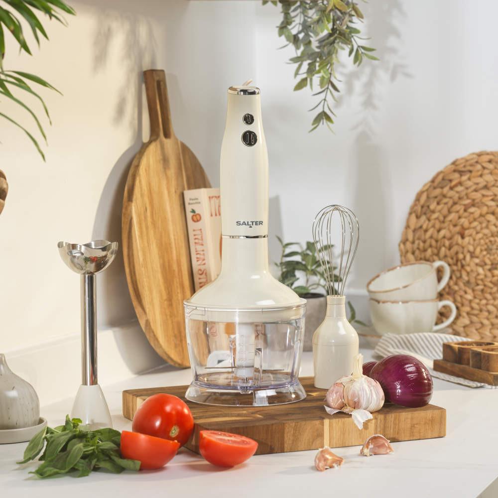 Salter Retro 3-in-1 Blender Set – Cream