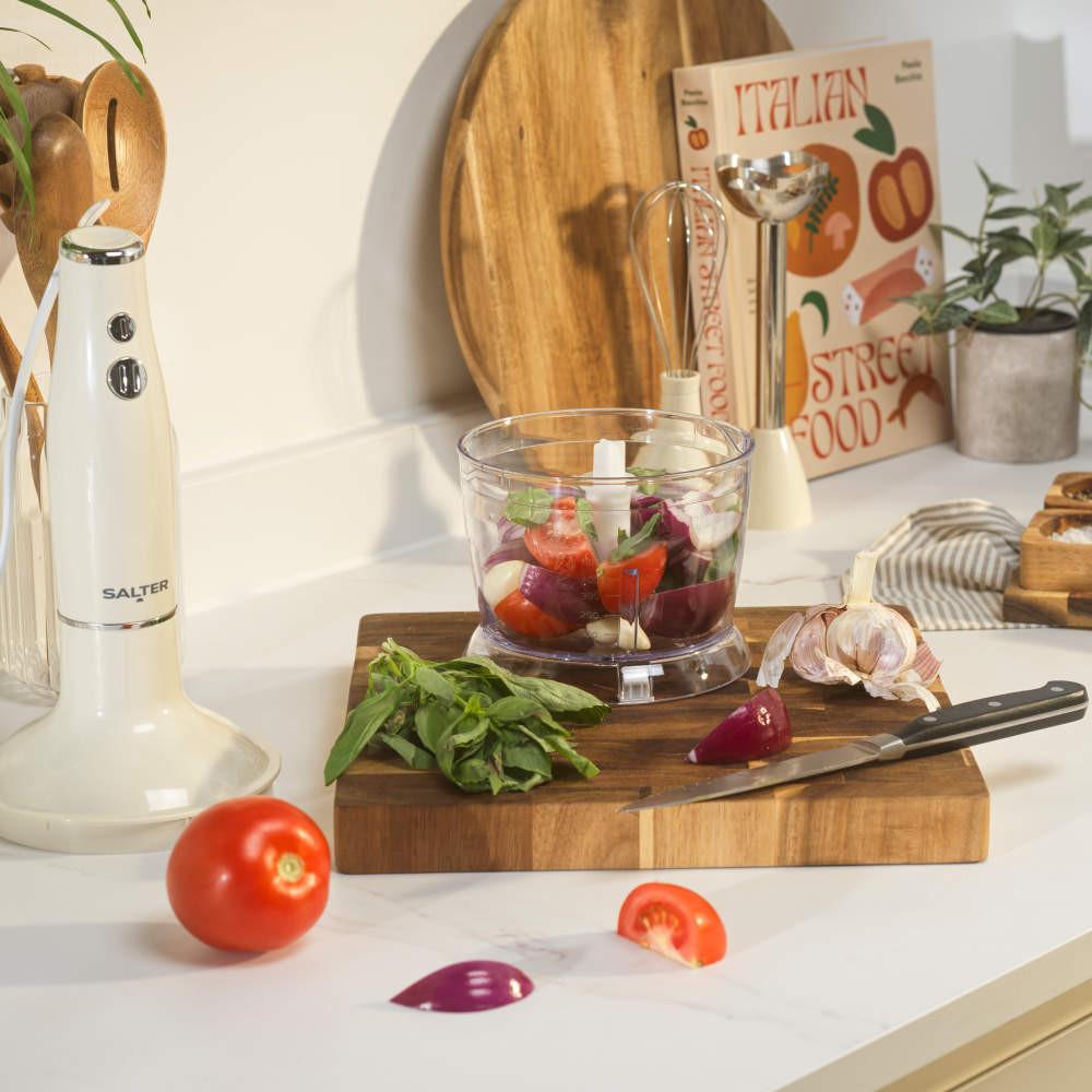 Salter Retro 3-in-1 Blender Set – Cream