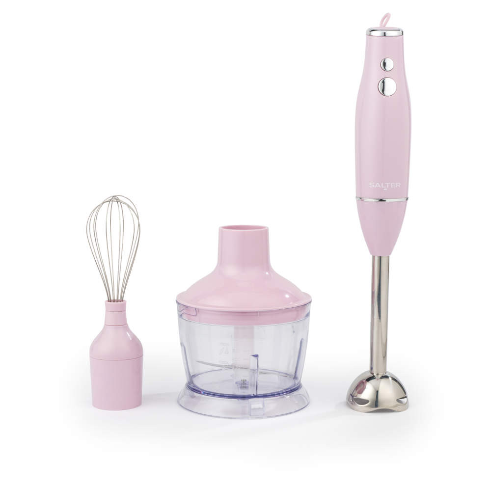 salter Retro 3-in-1 Blender Set – Pink