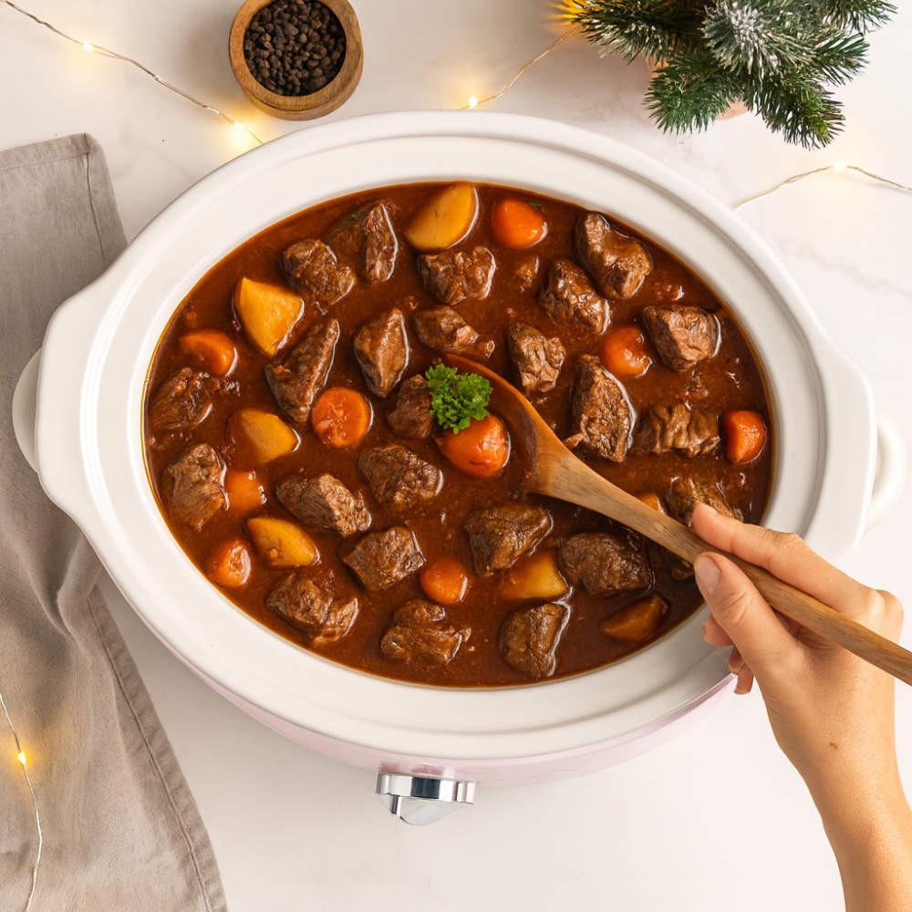 Salter Retro 6.5L Slow Cooker - Pink