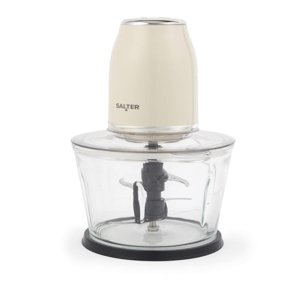 Salter Retro Cream Food Chopper - Electric