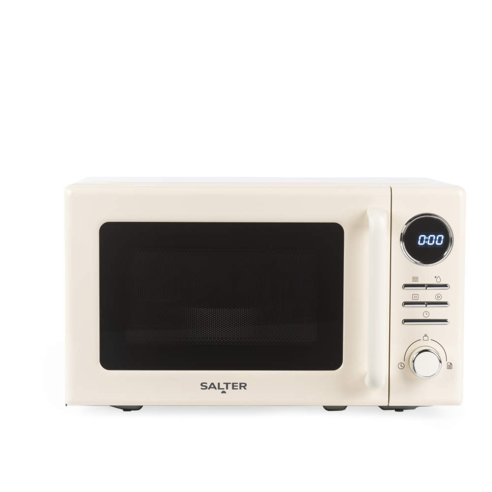 salter Retro Digital Cream Microwave – 20L