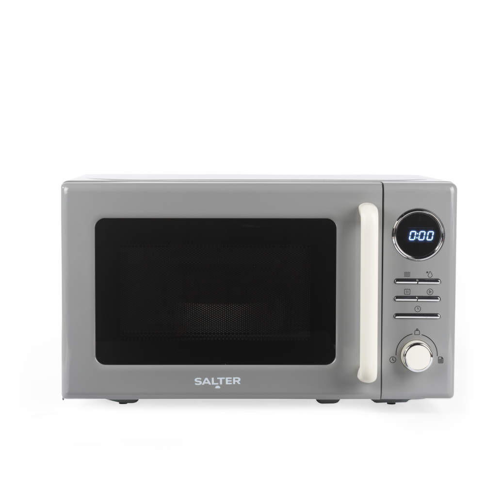 salter Retro Digital Microwave - Grey