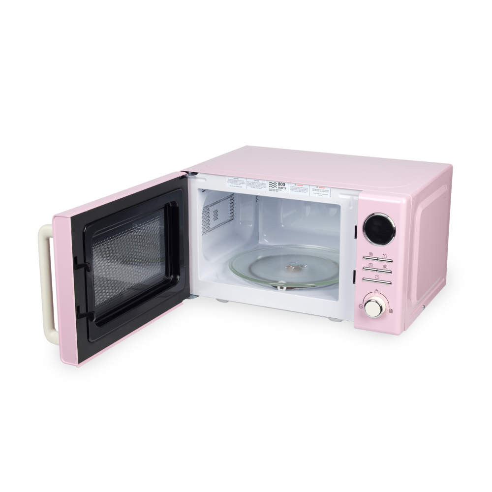 Salter Retro Digital Pink Microwave – 20L
