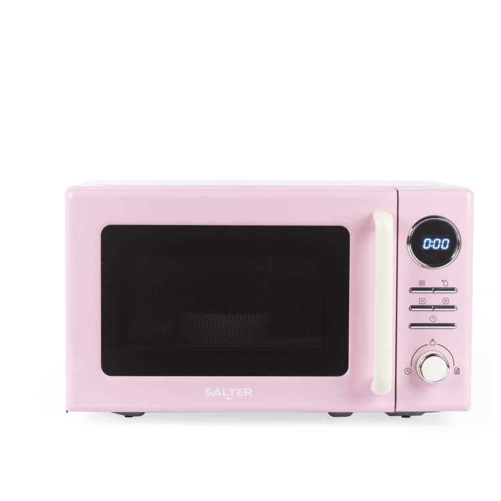 salter Retro Digital Pink Microwave – 20L