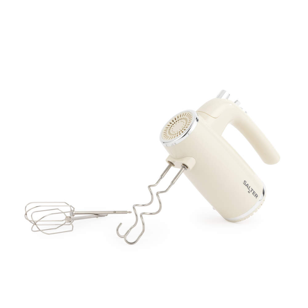 salter Retro Hand Mixer - Cream