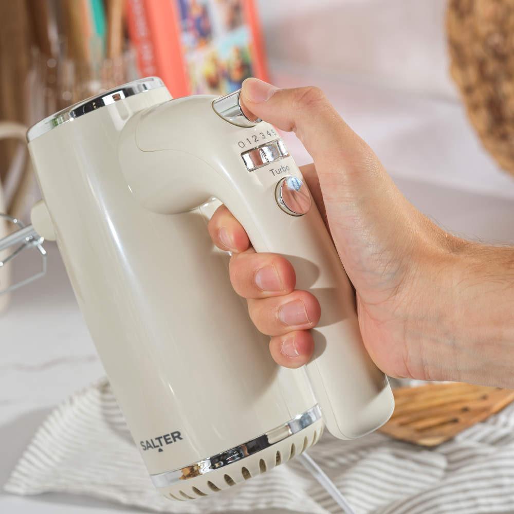 Salter Retro Hand Mixer & Marblestone Cake Tin