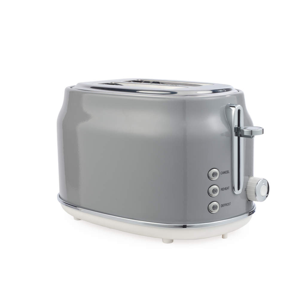 Salter Retro Kettle & Toaster Set – Grey