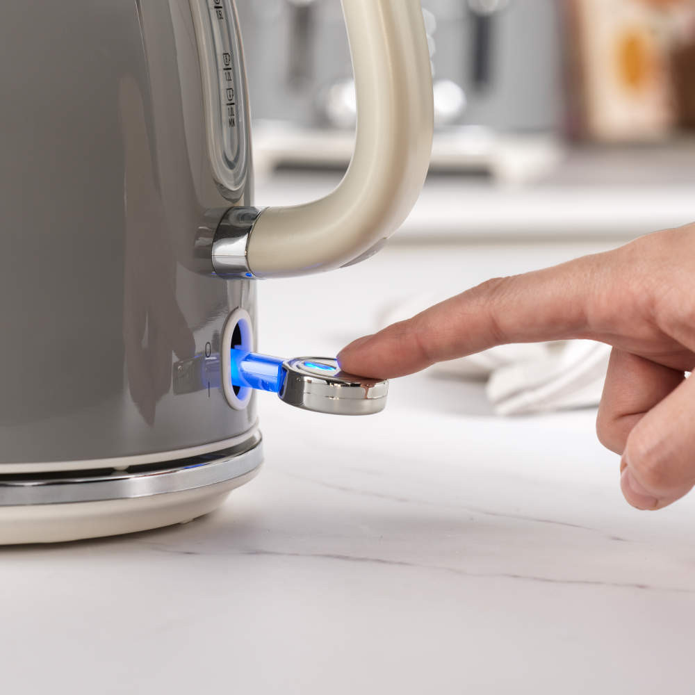 Salter Retro Kettle & Toaster Set – Grey