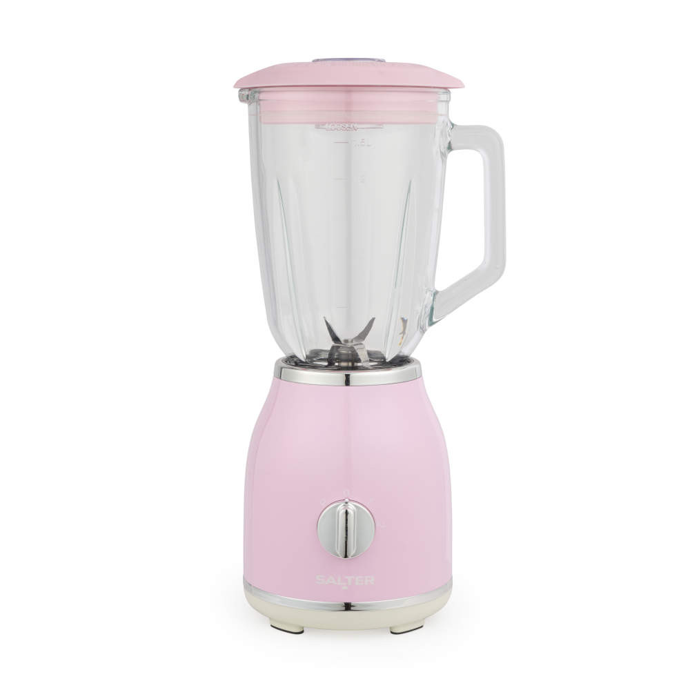 salter Retro Pink Jug Blender - 1.5L