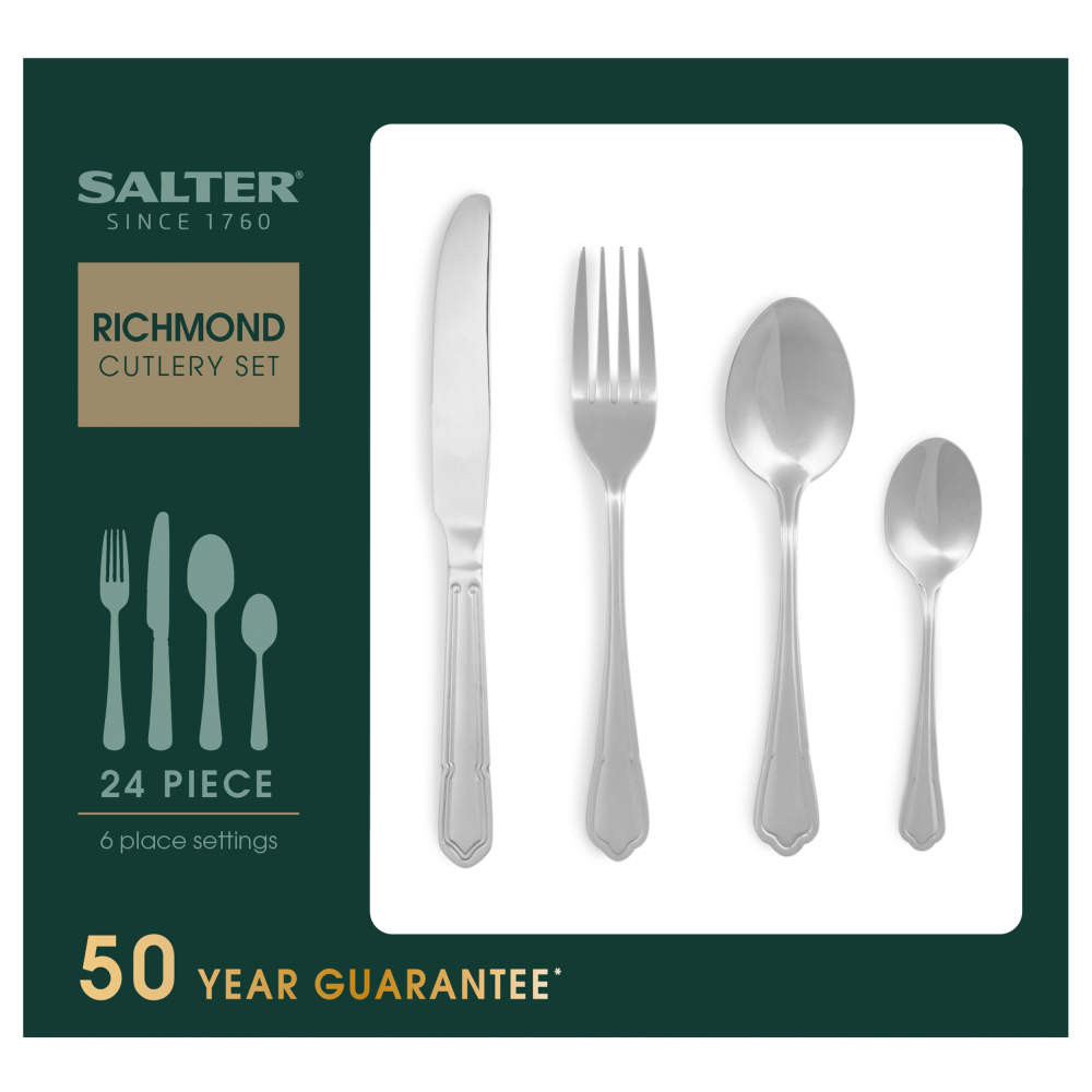 Salter Richmond 72-Piece Cutlery Set