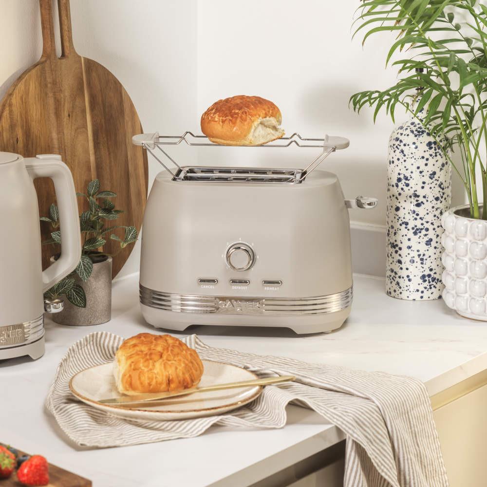 Salter Rise 2-Slice Toaster - Grey