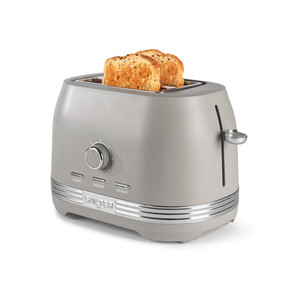 salter Rise 2-Slice Toaster - Grey