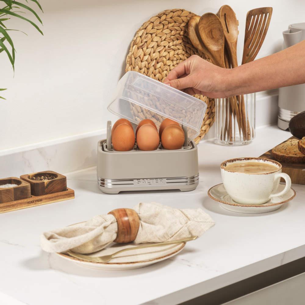 Salter Rise Egg Cooker - Grey