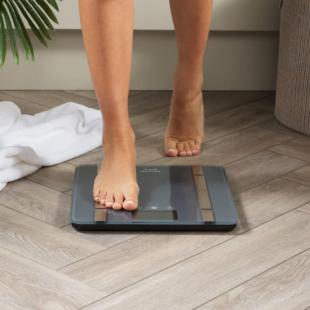 Salter Smart Bluetooth Bathroom Scale – Grey