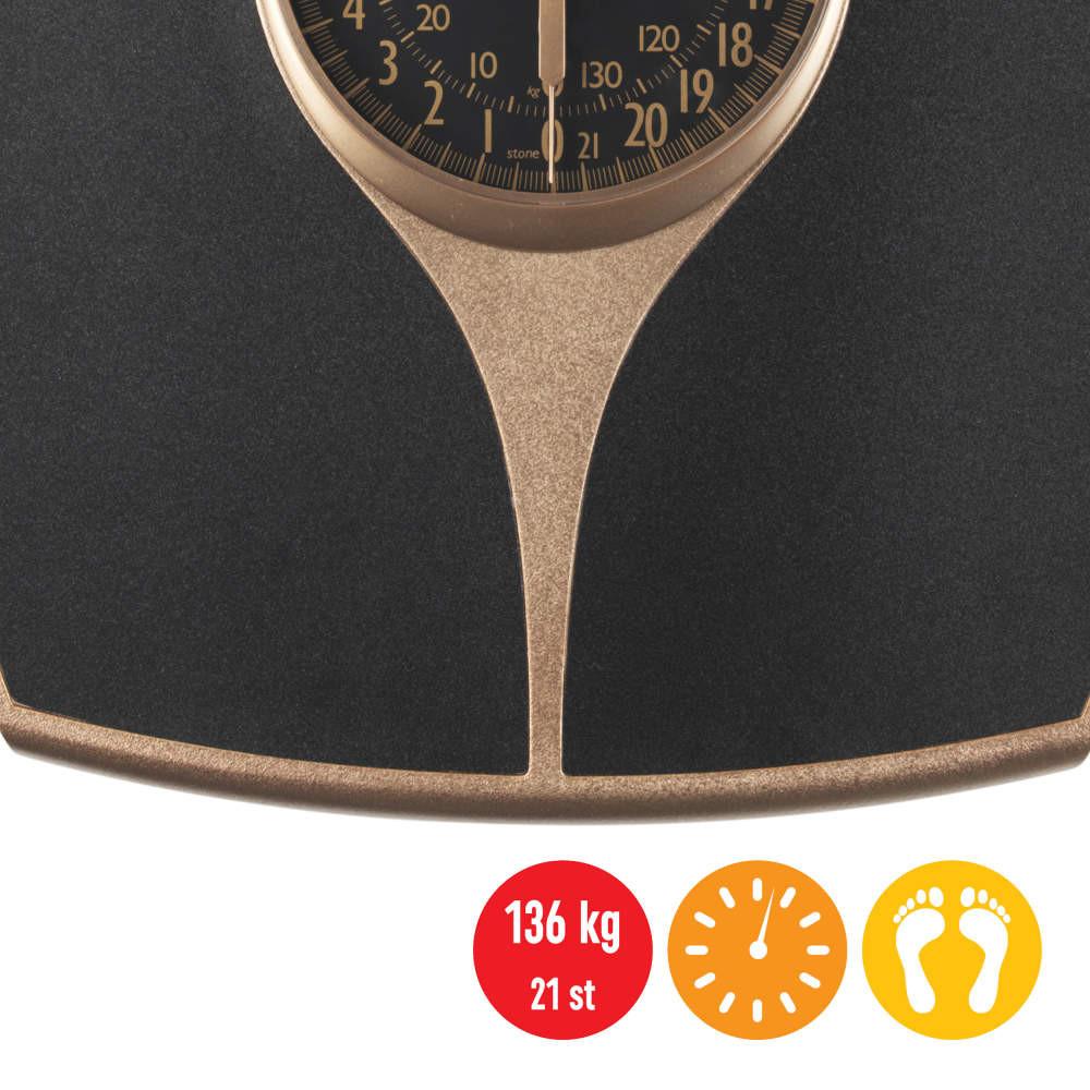 Salter Speedo Mechanical Bathroom Scale - Gold