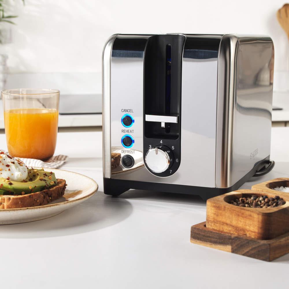 Salter Stainless Steel 2-Slice Toaster