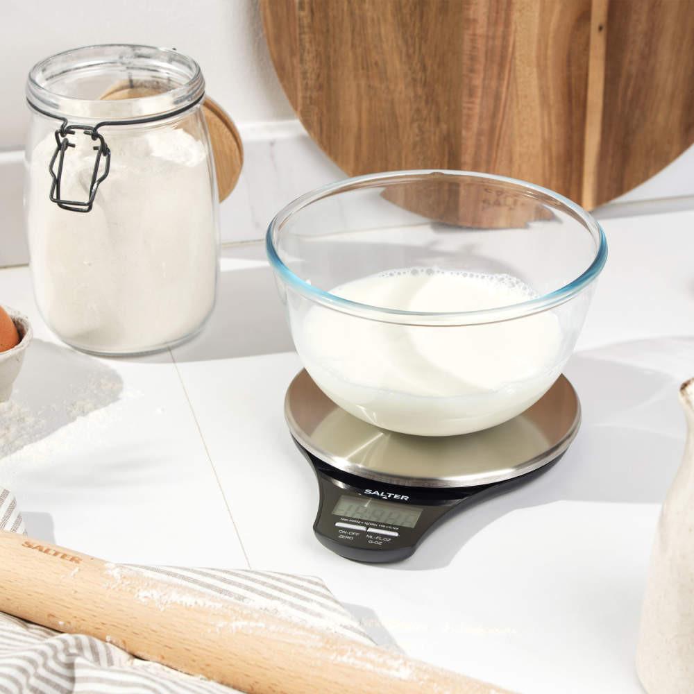 Salter Stainless Steel Digital Kitchen Scale