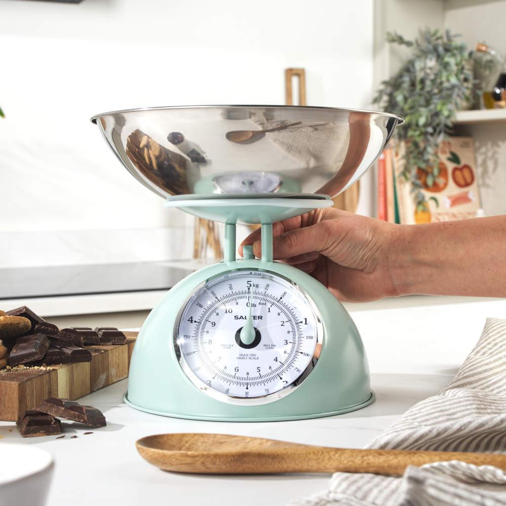 Salter Timeless Mechanical Kitchen Scale – Green