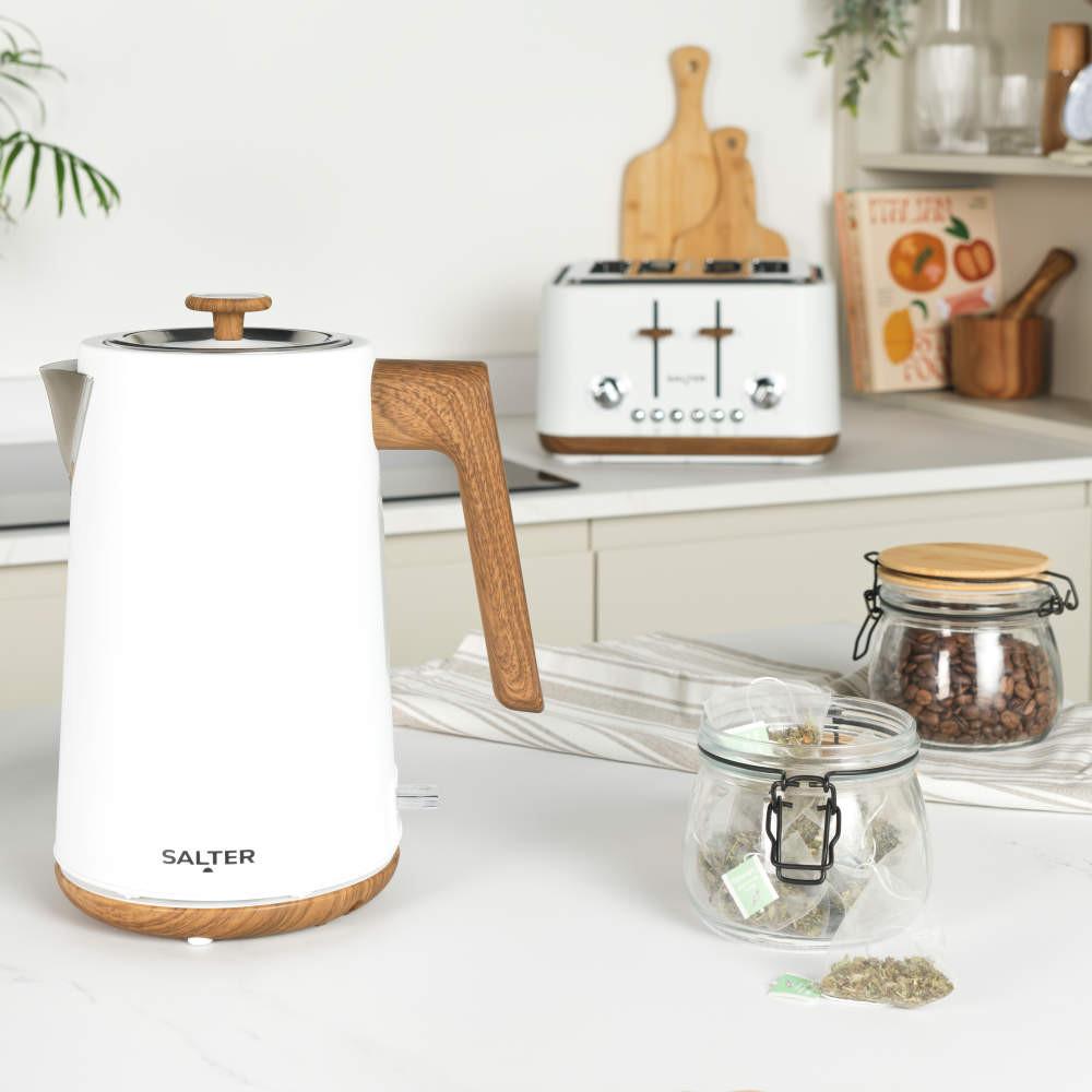 Salter Toronto 1.7L Kettle & Mug Tree –White