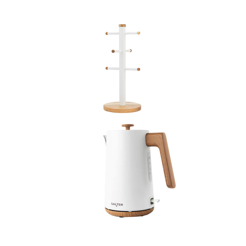 salter Toronto 1.7L Kettle & Mug Tree –White