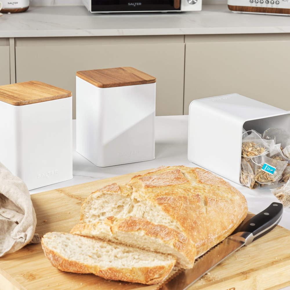 Salter Toronto 4-Piece Countertop Set – White