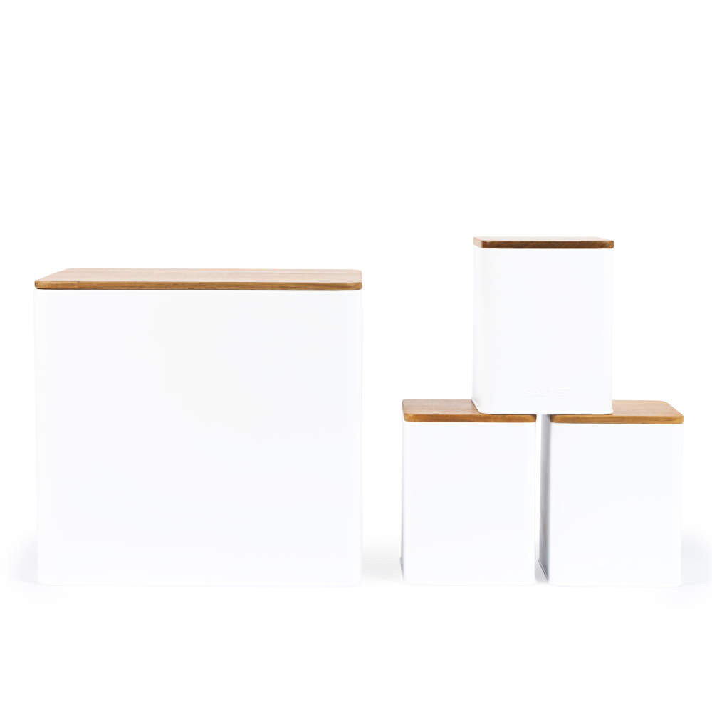 salter Toronto 4-Piece Countertop Set – White