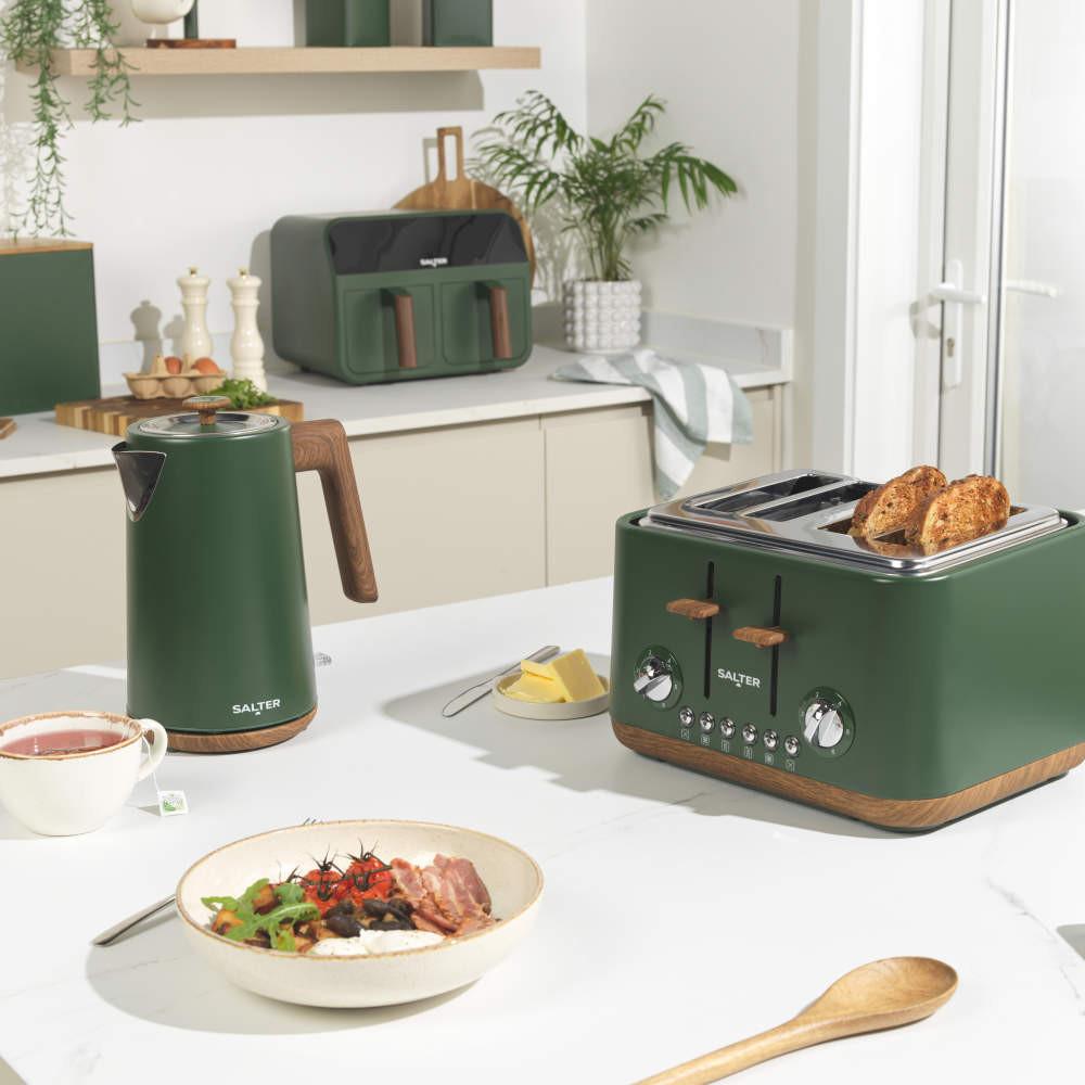 Salter Toronto 4-Slice Toaster – Green