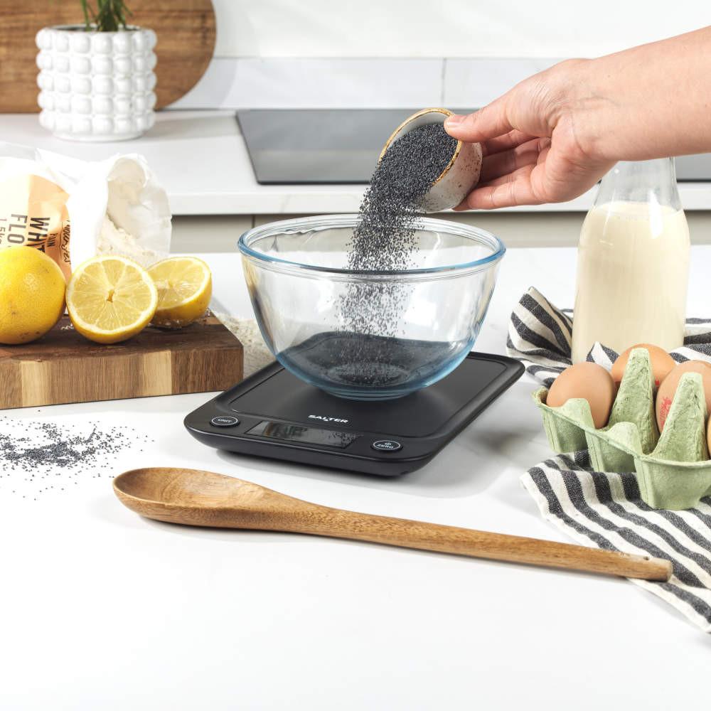 Salter Toronto Digital Kitchen Scale – Black