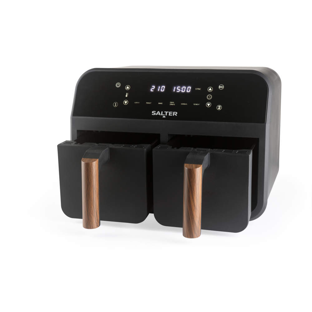salter Toronto Dual Air Fryer - Black