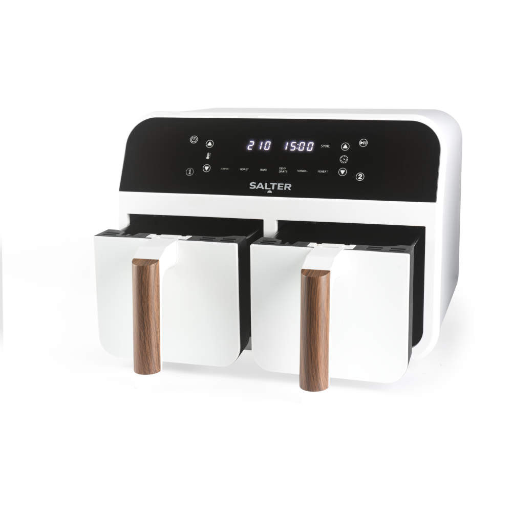 salter Toronto Dual Air Fryer - White