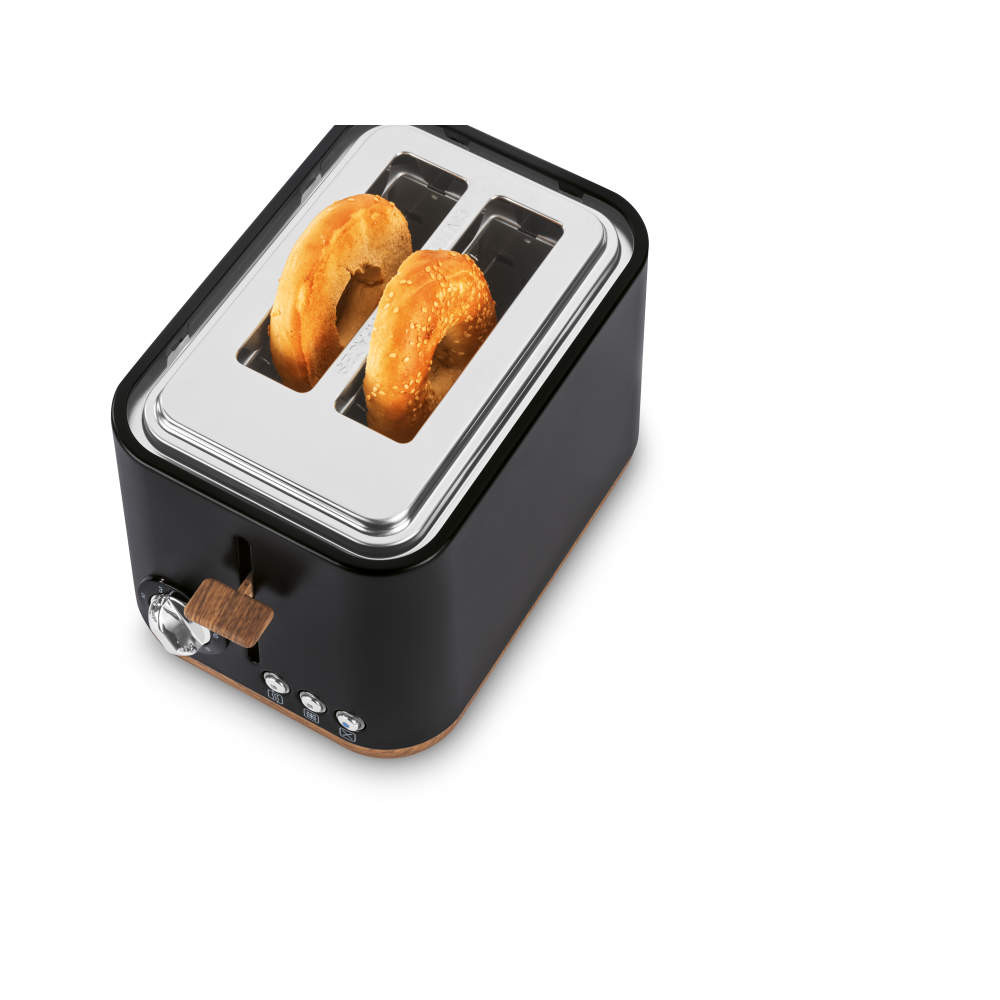 Salter Toronto Kettle & 2-Slice Toaster Set - Black