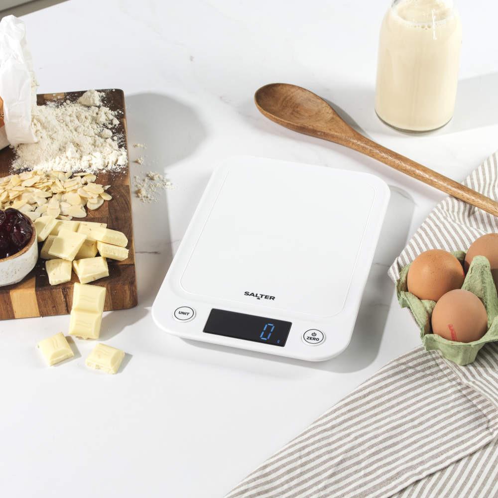 Salter Toronto Kettle Toaster & Scale Set – White