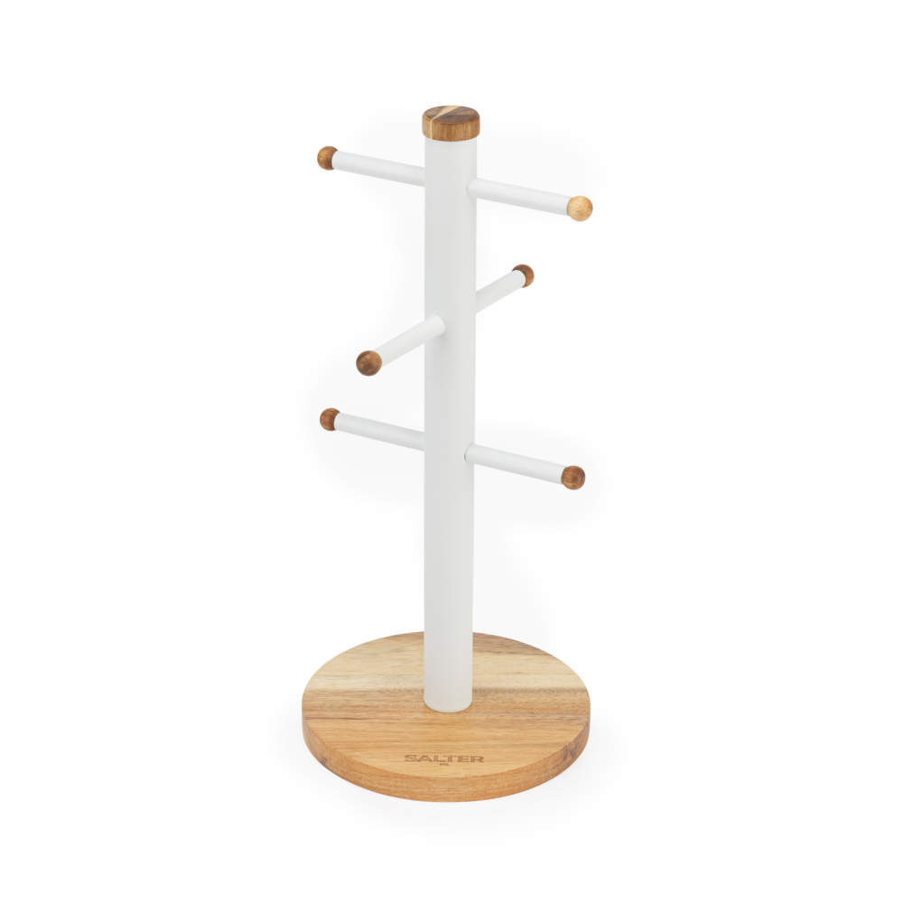 salter Toronto Mug Tree – White