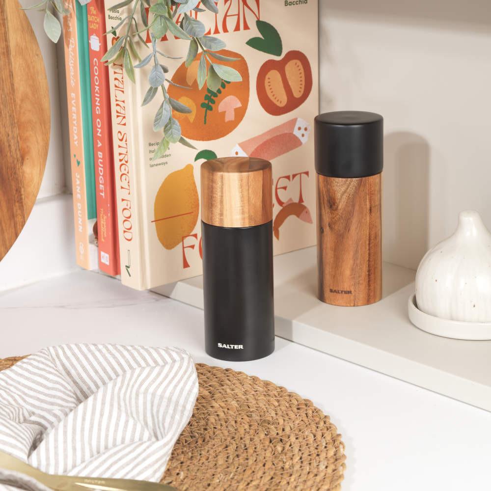 Salter Toronto Salt & Pepper Mills - Black